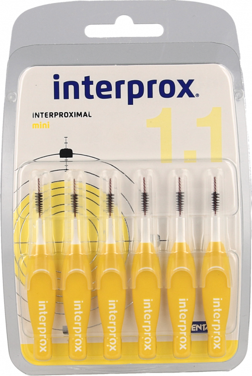 Interprox Premium Mini 3mm (geel) 6 stuks