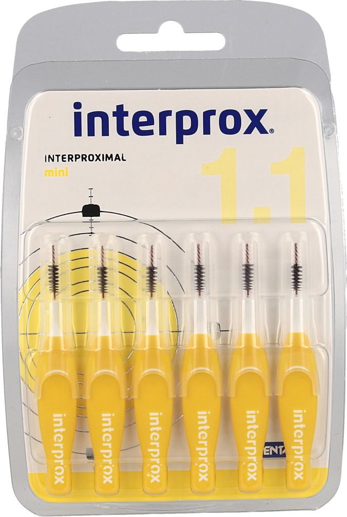 Interprox Premium Mini 3mm (geel) 6 stuks