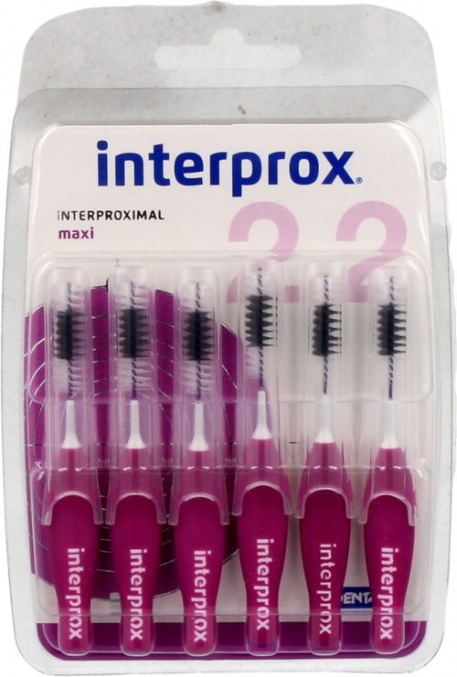 Interprox Premium maxi 6mm (paars) 6 stuks