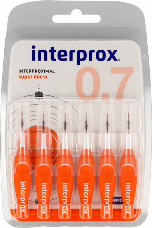 Interprox Premium super micro 2 mm 1 x 6 stuks (oranje)
