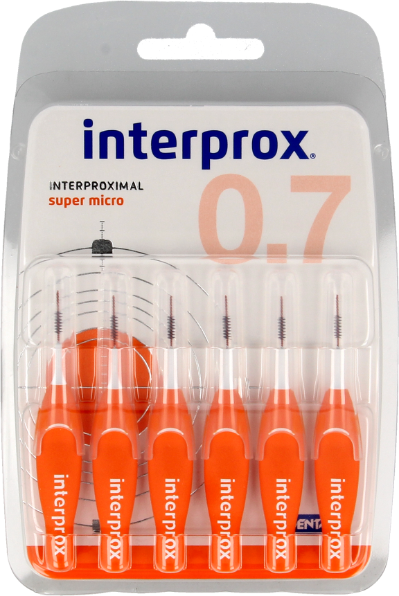 Interprox Premium super micro 2 mm 1 x 6 stuks (oranje)