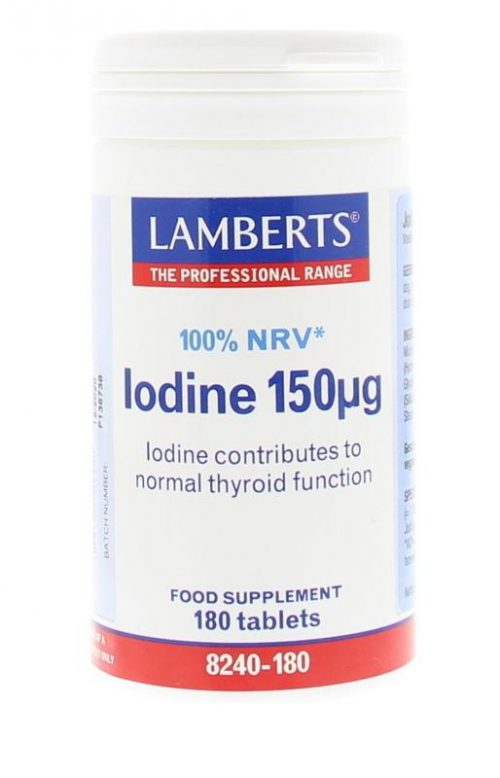 Jodium 150 mcg 180 tabletten Lamberts