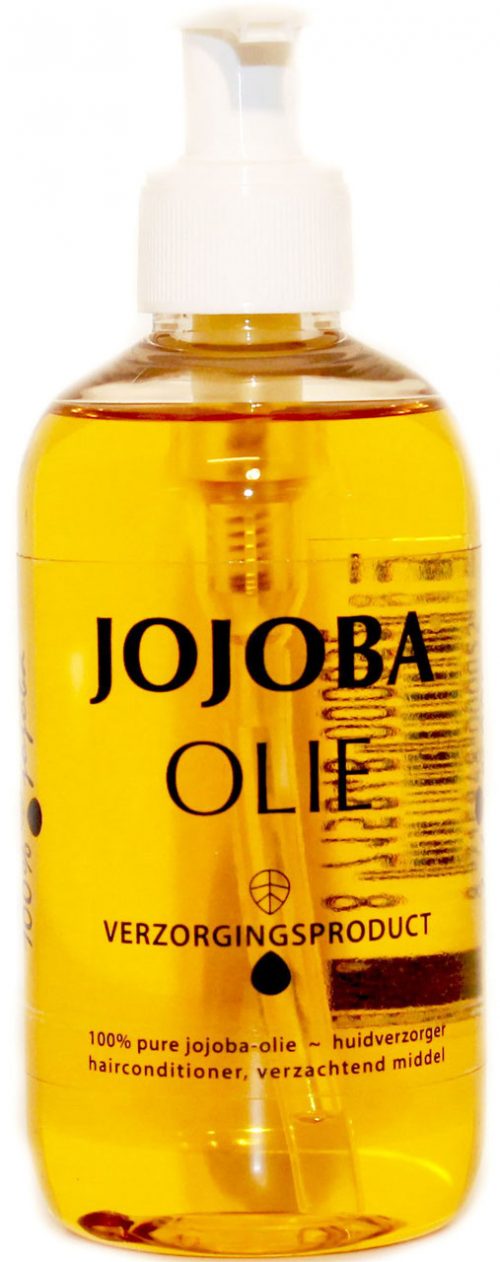 Jojoba olie 250 ml met pomp Naturapharma