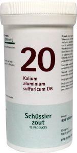 Kalium aluminium 20 D6 Schussler 400 tabletten Pfluger