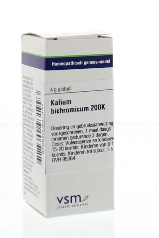 Kalium bichromicum 200K 4 gram VSM