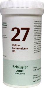 Kalium bichromicum 27 D6 Schussler 400 tabletten Pfluger