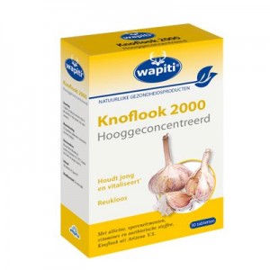 Knoflook 2000 30 tabletten Wapiti