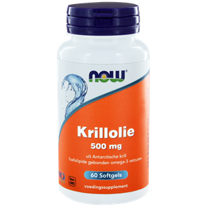 Krillolie 500 mg 60 softgels NOW
