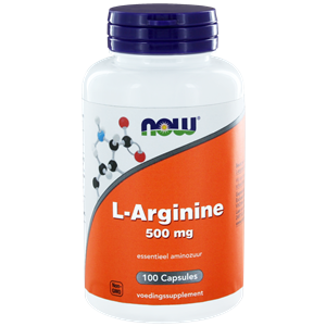 L-Arginine 500 mg 100 capsules NOW
