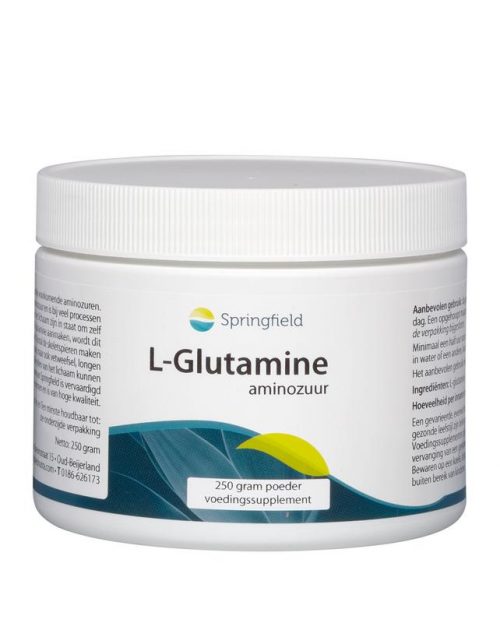 L-Glutamine poeder 250 gram Springfield
