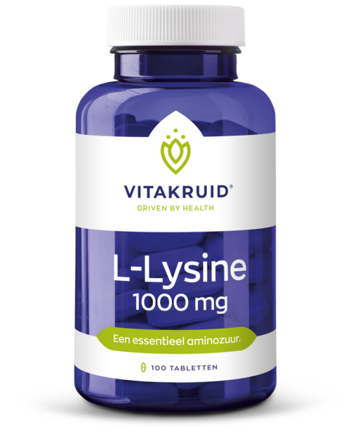 L-Lysine 1000 mg 100 tabletten Vitakruid