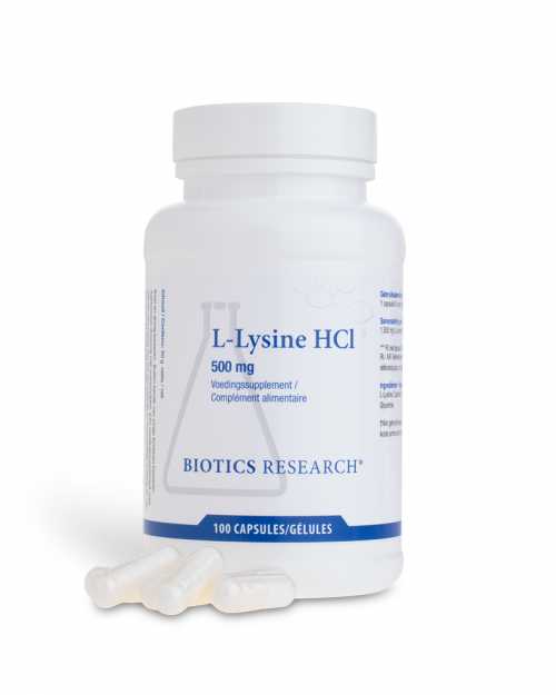 L-Lysine 500 mg 100 capsules Biotics