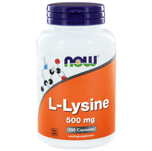 L-Lysine 500 mg 100 vegicapsules NOW