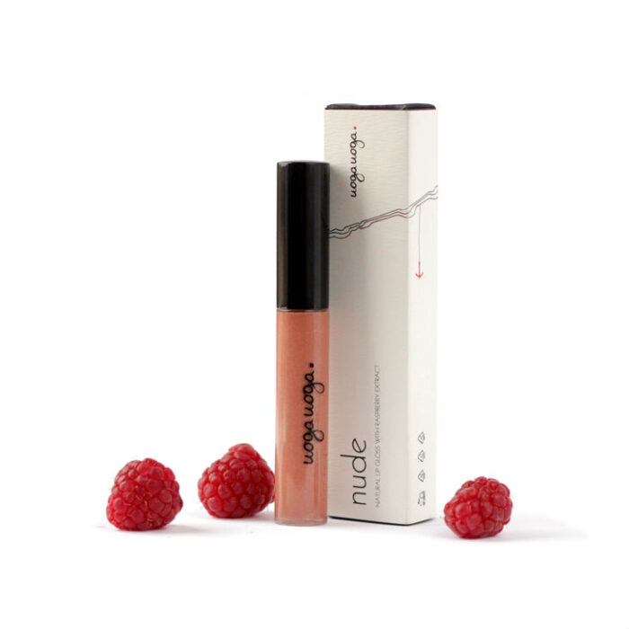 Lipgloss nude lips bio 7 ml Uoga Uoga