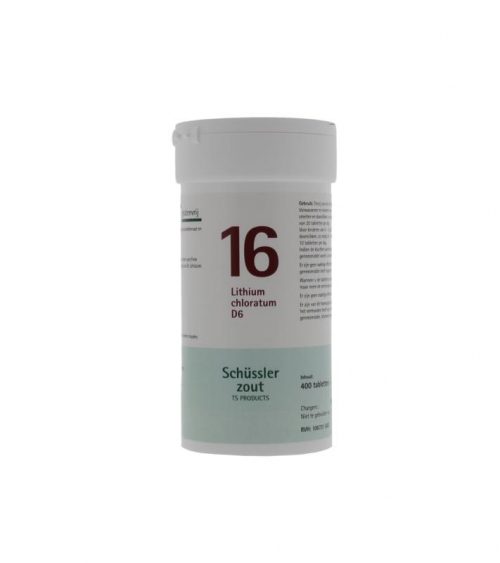 Lithium chloratum 16 D6 Schussler 400 tabletten Pfluger