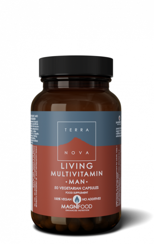Living multivitamin man 50 capsules Terranova