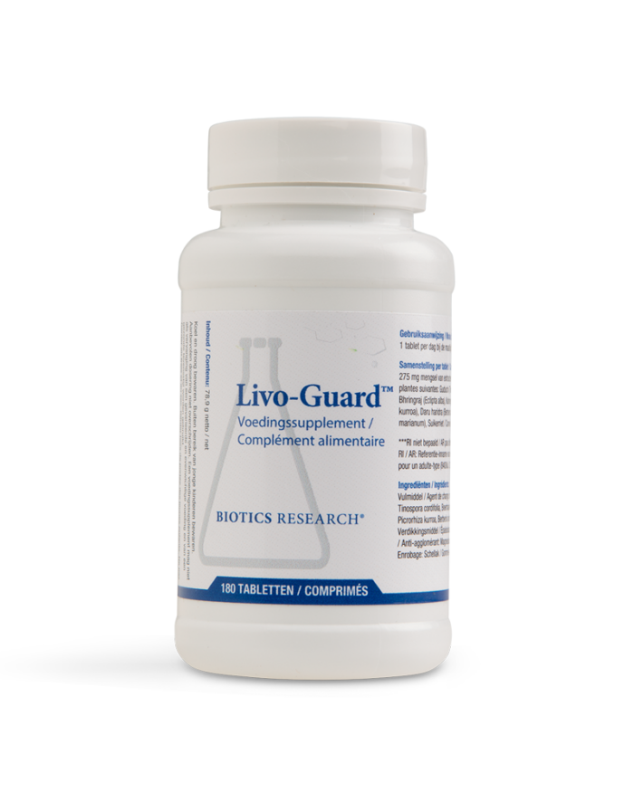 Livo guard 250 mg 180 tabletten Biotics