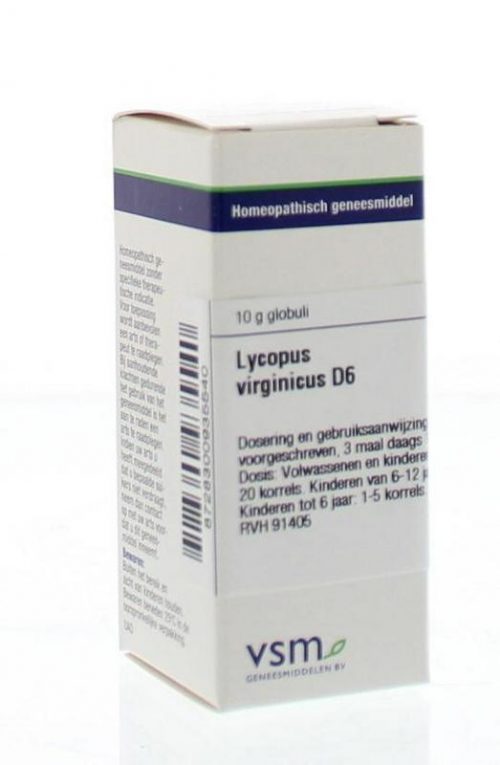 Lycopus virginicus D6 10 gram VSM