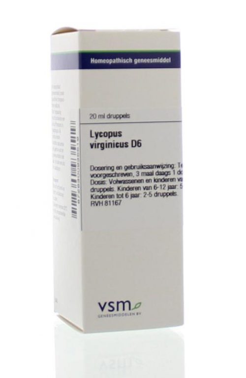 Lycopus virginicus D6 20 ml VSM