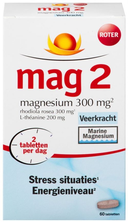 MAG2 Veerkracht 60 tabletten Roter