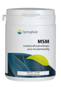 MSM 1000 mg 120 tabletten Springfield