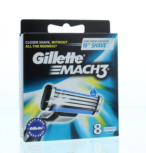 Mach3 Base mesjes 8 stuks Gillette