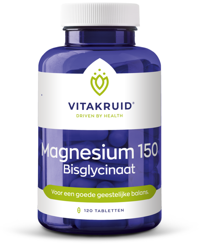 Magnesium 150 bisglycinaat 180 vegicaps Vitakruid