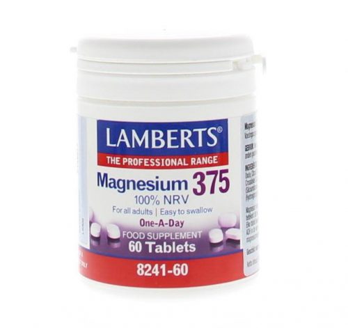 Magnesium 375 60 tabletten Lamberts