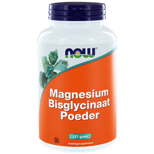 Magnesium bisglycinaat poeder 227 gram NOW