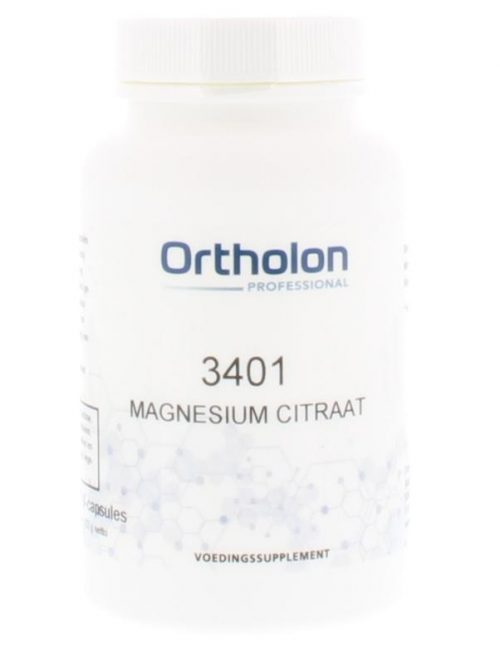 Magnesium citraat 120 vegicapsules Ortholon Pro