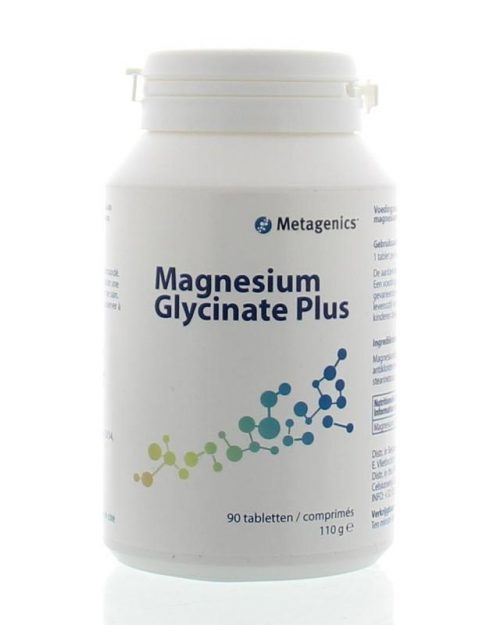 Magnesium glycinate plus 90 tabletten Metagenics