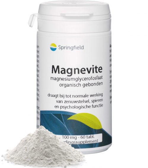 Magnevite magnesium glycerofosfaat 100 mg 150 tabletten Springfield