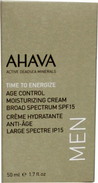 Men age control moisturizing gezichtcreme F15 50 ml Ahava