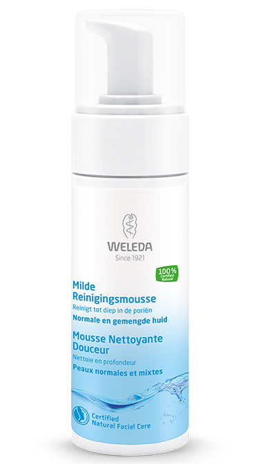 Milde reinigingsmousse 150 ml Weleda