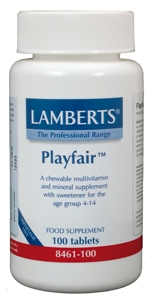 Multi-guard for kids (playfair) 100 kauwtabletten Lamberts