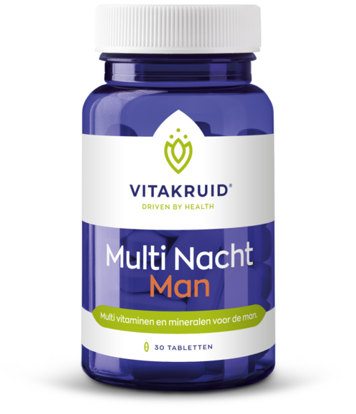 Multi nacht man 30 tabletten Vitakruid