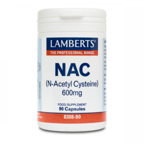 NAC N-Acetyl Cysteine 600 mg 60 capsules Lamberts