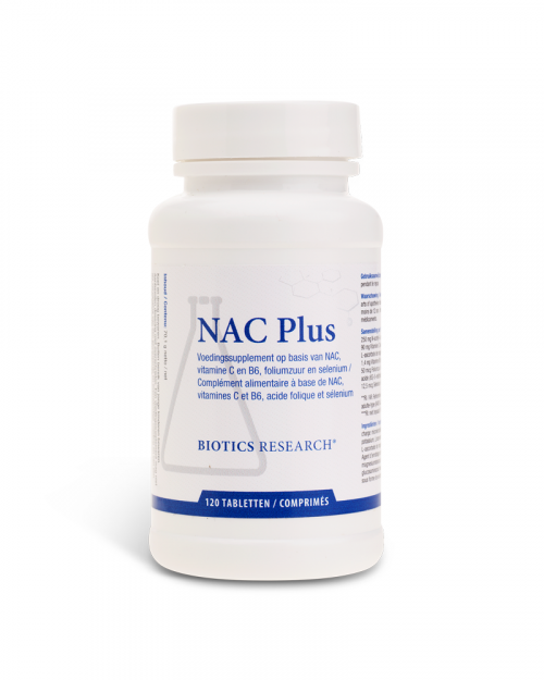 NAC Plus 120 tabletten Biotics