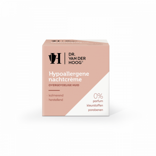 Nachtcreme hypo allergeen 50 ml DR vd Hoog