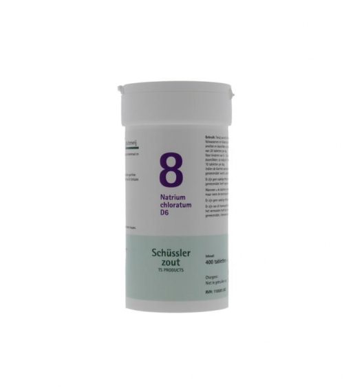 Natrium chloratum 8 D6 Schussler 400 tabletten Pfluger