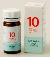 Natrium sulfuricum 10 D6 Schussler 100 tabletten Pfluger