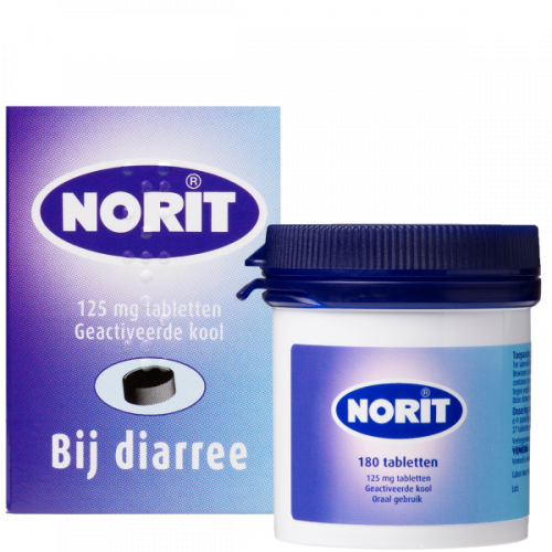 Norit 125 mg 180 tabletten