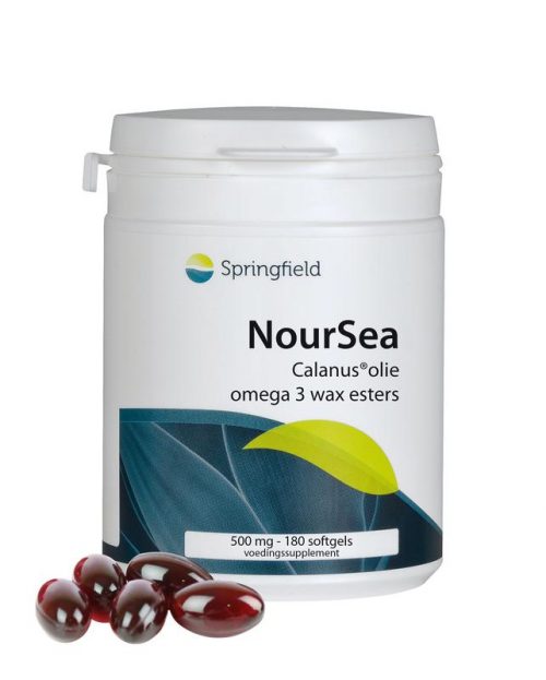 NourSea calanusolie omega 3 wax esters 180 softgels Springfield
