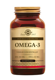 Omega-3 Double Strength 120 stuks Solgar