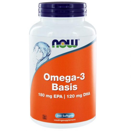 Omega-3 basis 180 mg EPA 120 mg 200 softgels NOW