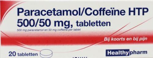 Paracetamol/Coffeine 20 tabletten Healthypharm