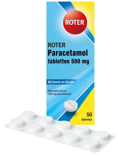 Paracetamol 500 mg 20 tabletten Roter