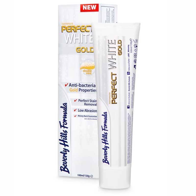 verkoper Kameel hartstochtelijk Perfect white gold tandpasta 125 ml Beverly Hills ⋆ Bik & Bik Online  Pharmacy