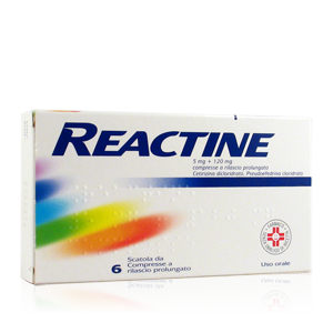 Reactine anti-histamine 10mg 7 tabletten