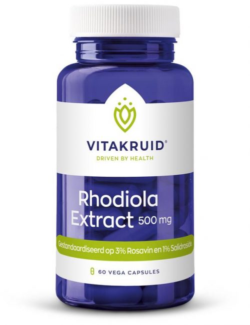 Rhodiola extract 500 mg 60 vegicapsules Vitakruid